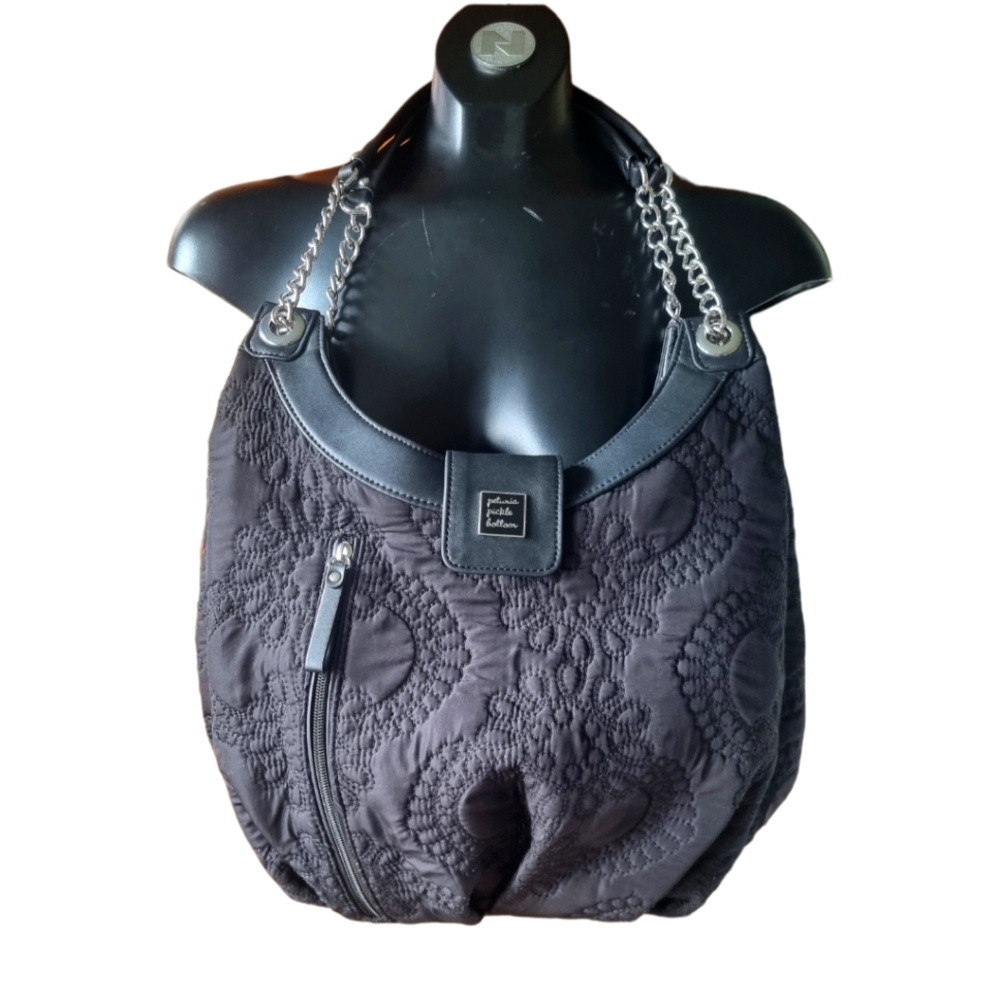 Petunia Pickle Bottom Boho Hideaway Quilted Diaper Shoulder Bag